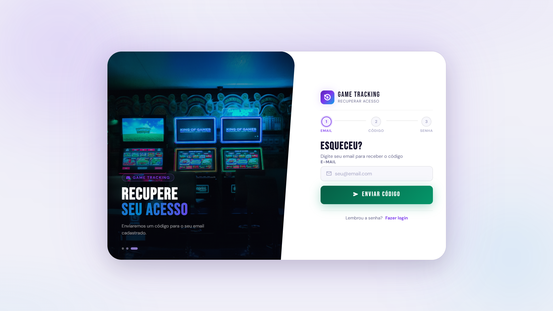 Forgot password form light